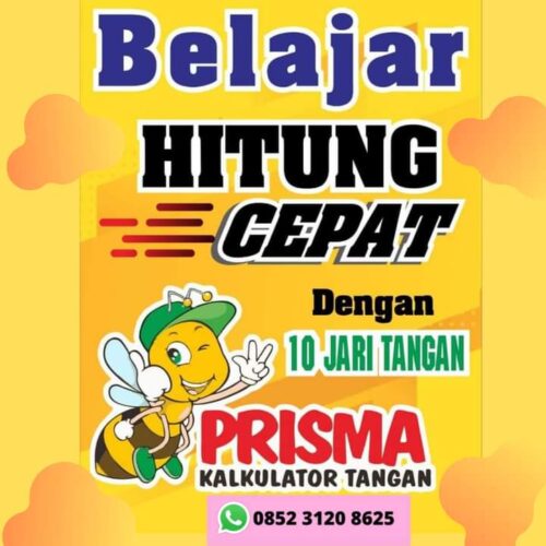 Les hitung cepat Prisma Kalkulator Tangan